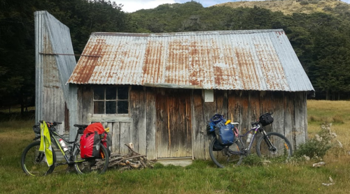 old shepherds hut Mt Nicholas